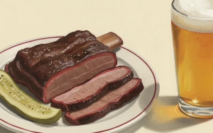 Illustration of the kind of dish Stiles Switch BBQ is known for