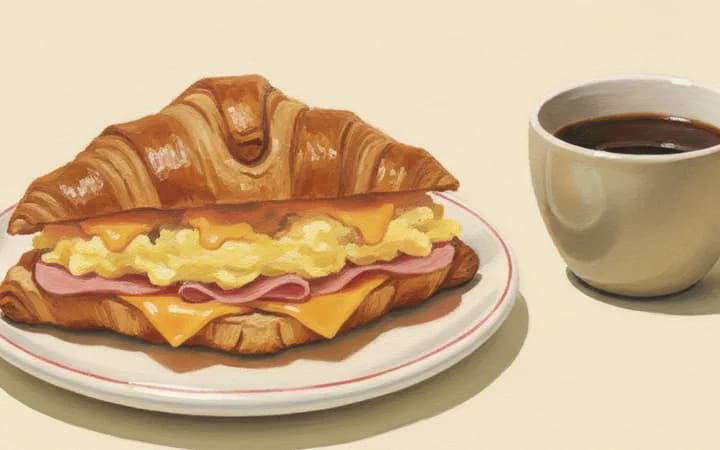 Illustration of the kind of dish Épicerie is known for