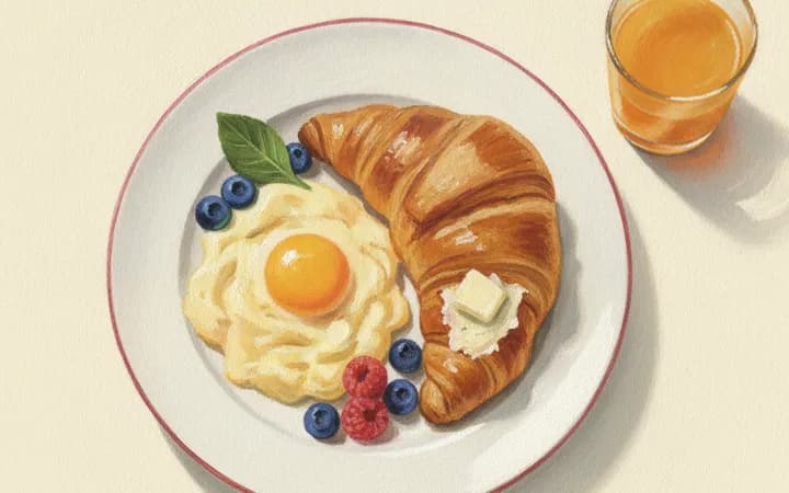 Illustration of the kind of dish Josephine House is known for