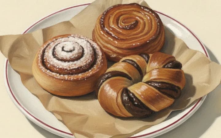Illustration of the kind of dish Swedish Hill is known for