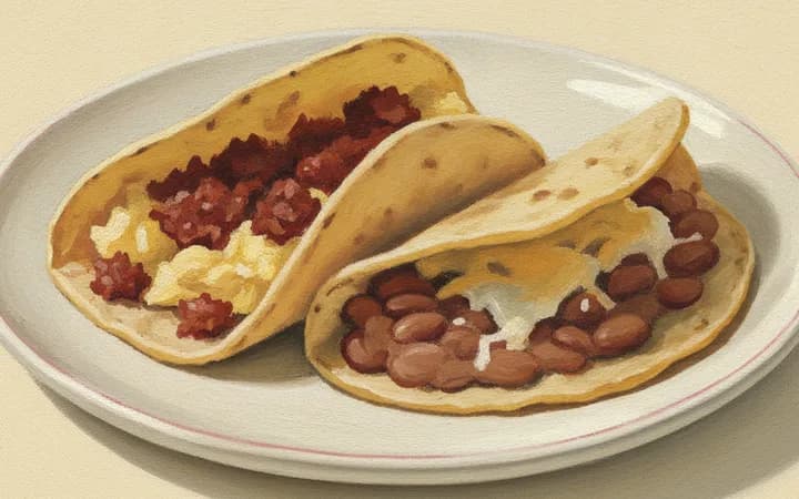 Illustration of the kind of dish Vaquero Taquero is known for
