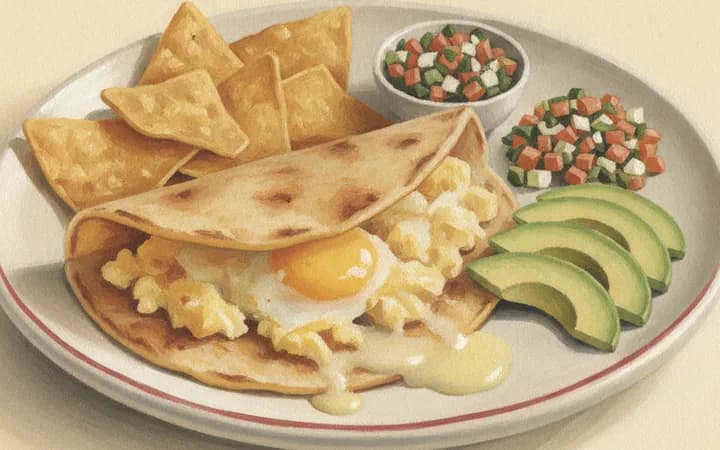 Illustration of the kind of dish Veracruz All Natural is known for