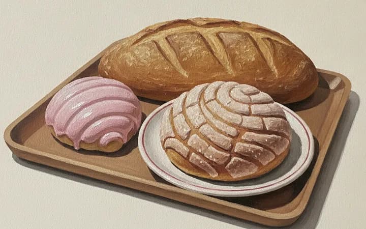Illustration of the kind of dish Comadre Panadería is known for
