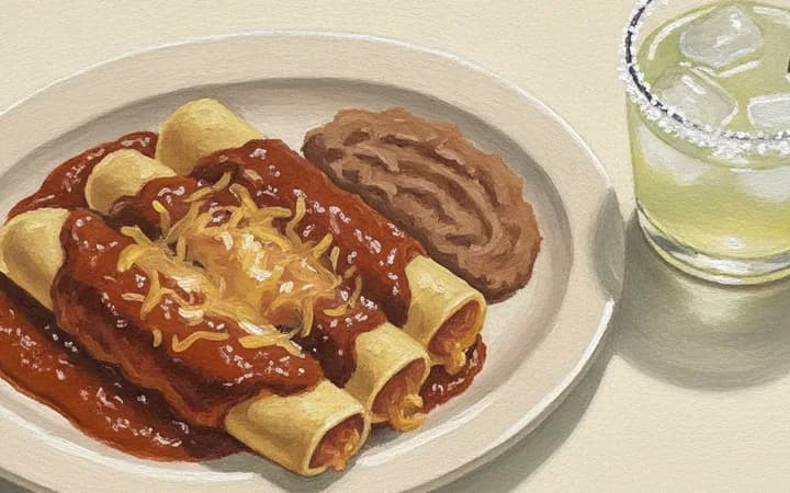 Illustration of the kind of dish Gabriela’s Downtown is known for
