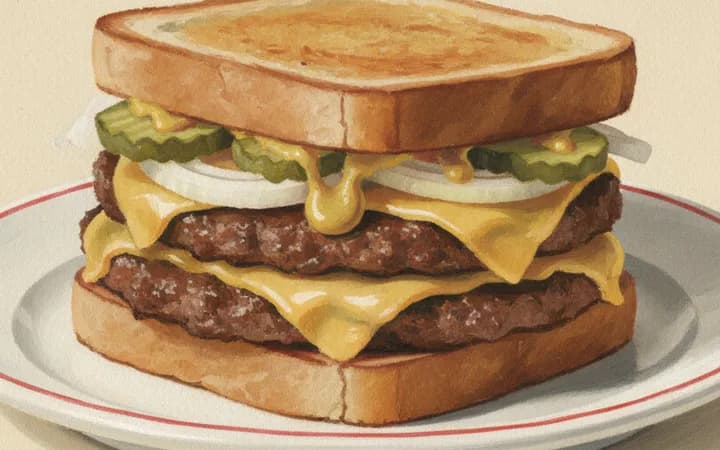 Illustration of the kind of dish Dirty Martin’s Place is known for