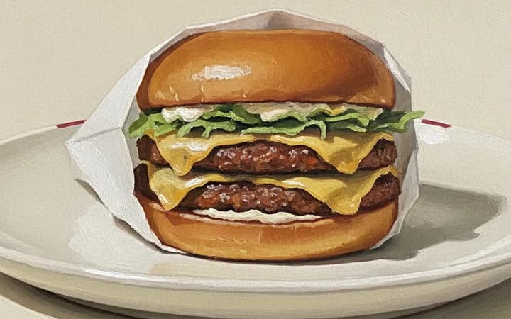 Illustration of the kind of dish Mission Burger Co. is known for