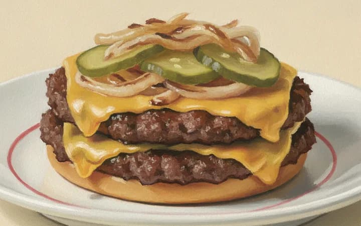 Illustration of the kind of dish Patty Palace is known for