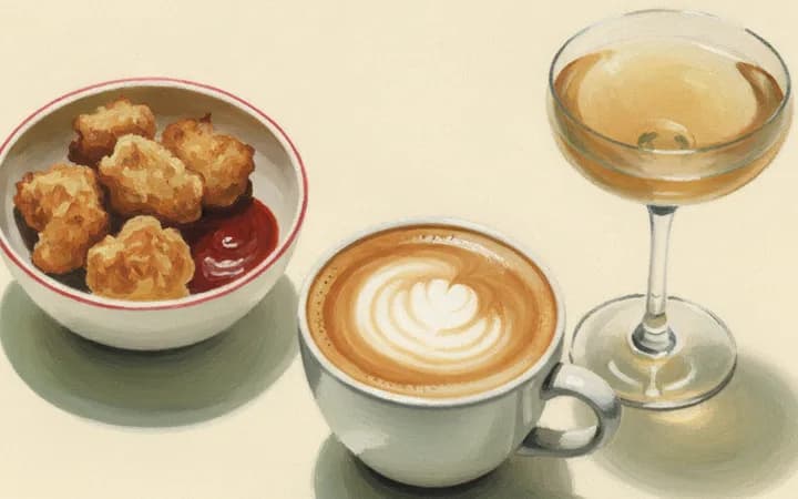 Illustration of the kind of dish Better Half Coffee & Cocktails is known for