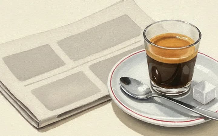 Illustration of the kind of dish Caffè Medici is known for