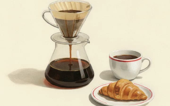 Illustration of the kind of dish Figure 8 Coffee Purveyors is known for