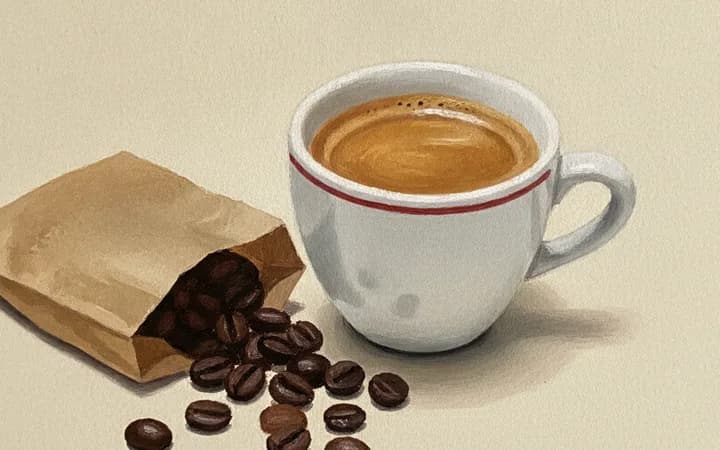Illustration of the kind of dish Flat Track Coffee is known for