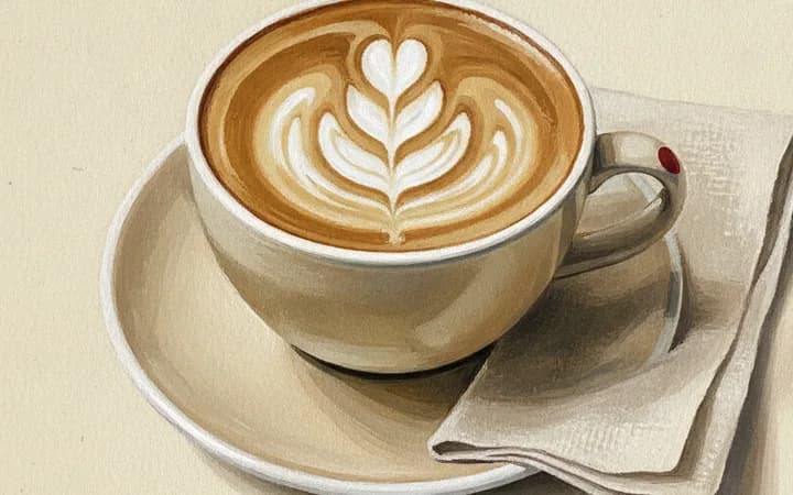Illustration of the kind of dish Merit Coffee is known for
