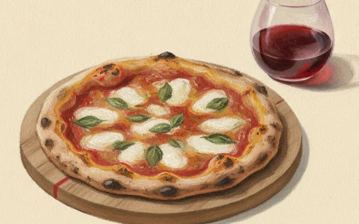 Illustration of the kind of dish Bufalina is known for