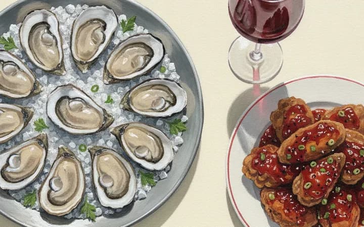 Illustration of the kind of dish Casa Bianca is known for