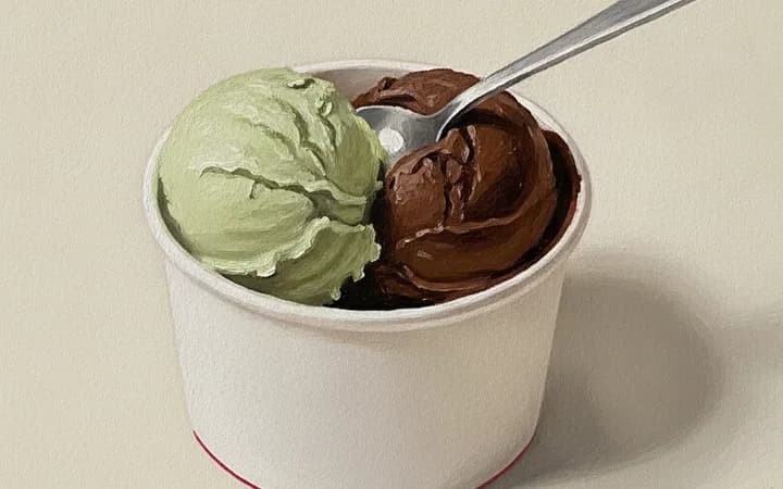 Illustration of the kind of dish Dolce Neve is known for