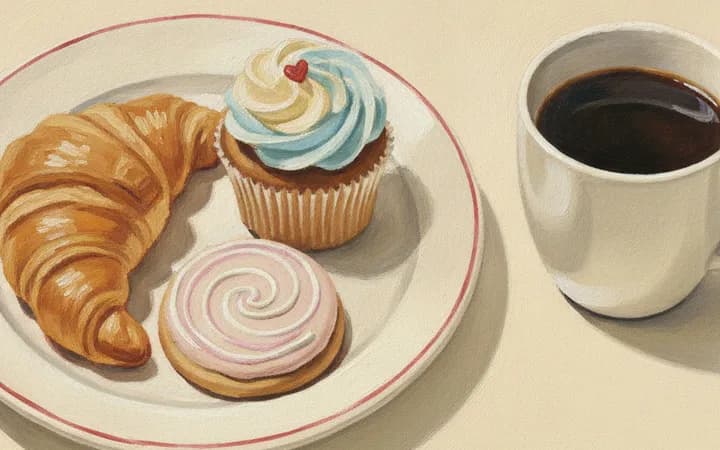 Illustration of the kind of dish Quack’s 43rd Street Bakery is known for