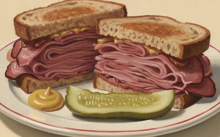 Illustration of the kind of dish Otherside Deli is known for