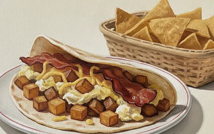 Illustration of the kind of dish Juan in a Million is known for