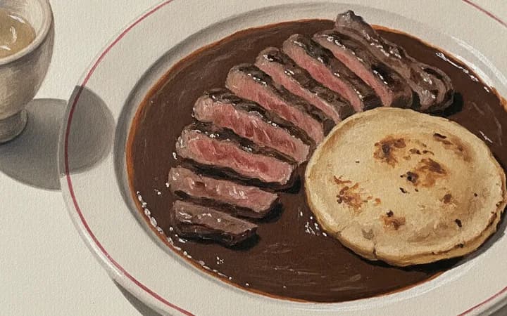 Illustration of the kind of dish La Condesa is known for