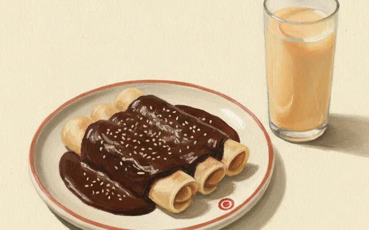 Illustration of the kind of dish Veracruz Fonda & Bar is known for