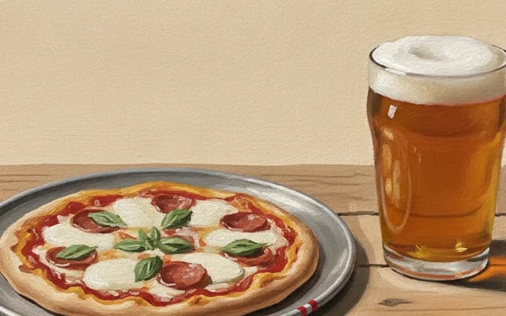 Illustration of the kind of dish Pinthouse Pizza is known for