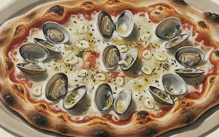 Illustration of the kind of dish Small’s Pizza is known for