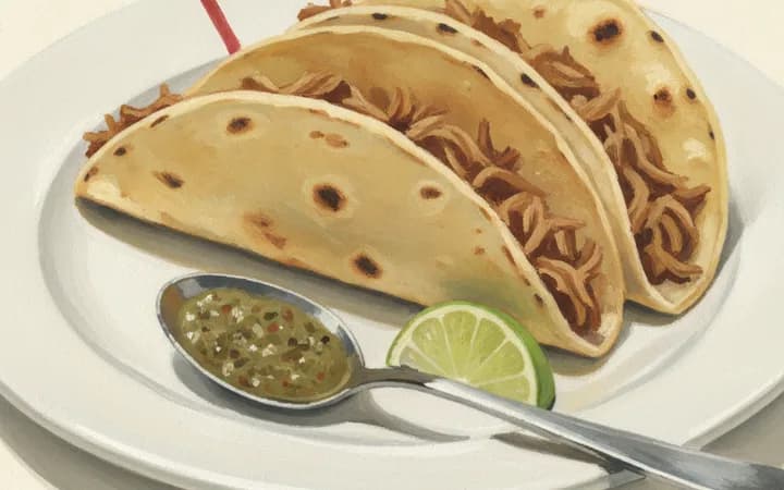 Illustration of the kind of dish Suerte is known for