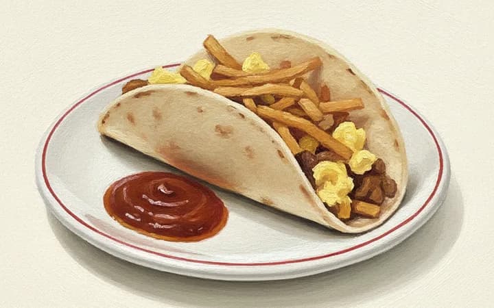 Illustration of the kind of dish Veracruz All Natural is known for
