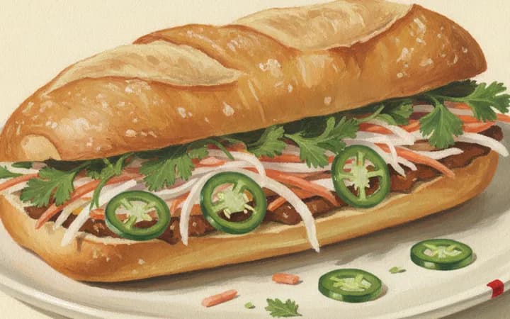 Illustration of the kind of dish NG Cafe is known for