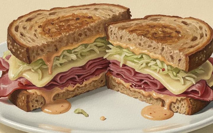 Illustration of the kind of dish Otherside Deli is known for