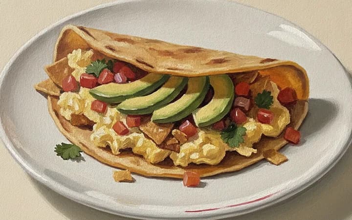 Illustration of the kind of dish Veracruz All Natural is known for